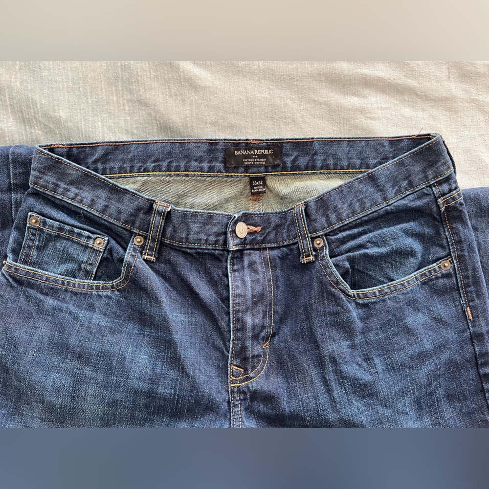Banana Republic Vintage straight Men’s 33x32 jeans